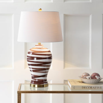 Joelie 29" Ceramic LED Table Lamp - JONATHAN Y